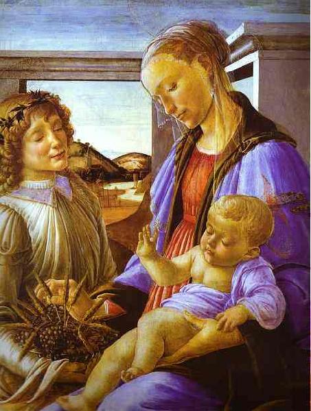 Sandro Botticelli Madonna of the Eucharist